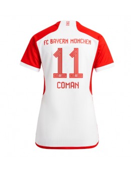 Bayern Munich Kingsley Coman #11 Heimtrikot für Frauen 2023-24 Kurzarm